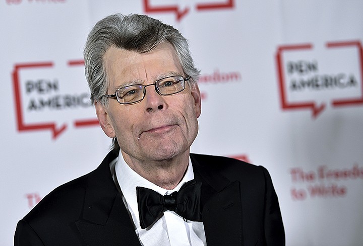 In this May 22, 2018 file photo, author Stephen King attends the 2018 PEN Literary Gala at the American Museum of Natural History in New York. The film "It: Chapter Two," is based on King's book. (Photo by Evan Agostini/Invision/AP, File)