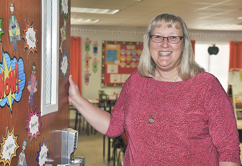 Cheryl Viessman is the first-grade teacher at River Oak Christian Academy. She started at River Oak three years ago after 30 years of teaching in public schools