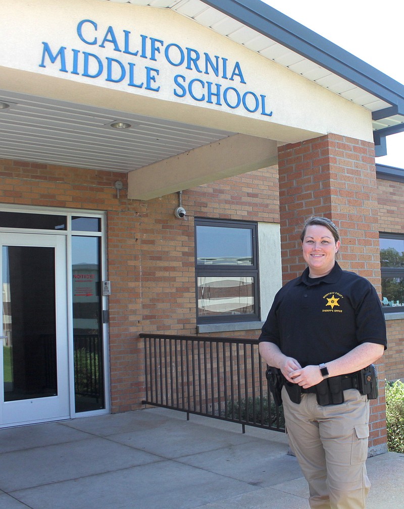 Moniteau County Deputy Leanna Brown just began her first year as California's new school resource officer.