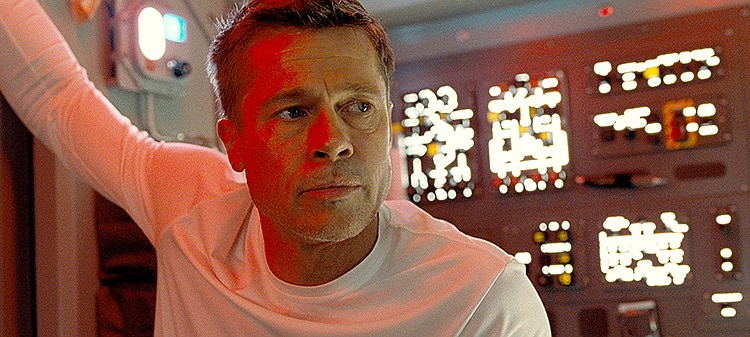 Brad Pitt stars in "Ad Astra," which opens on Sept. 20. 