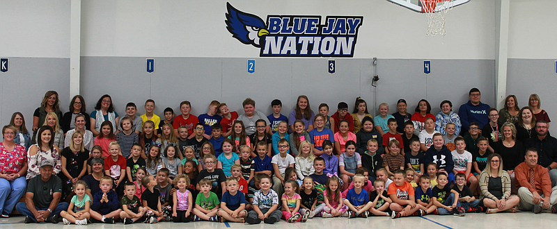 <p>High Point’s faculty and student body are pictured. High Point began its school year Aug. 22.</p>