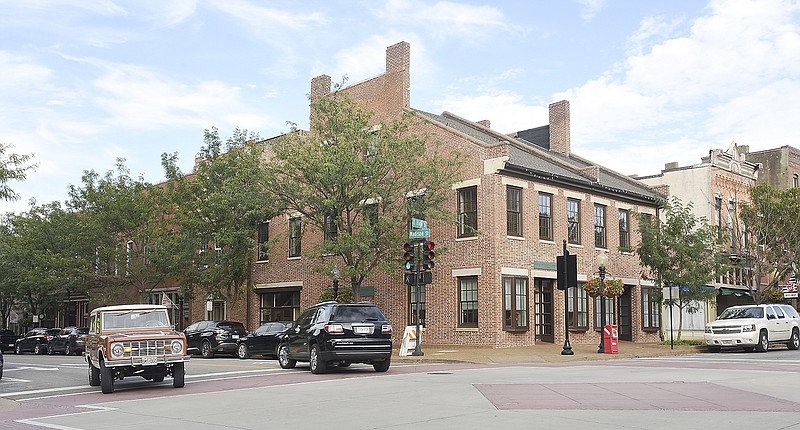 The Jefferson City Planning and Zoning Commission will begin designing a draft for an overlay district for downtown. This would propose standards on new builders for how the buildings should look. Some design elements include a minimum two-story height and storefront windows, as illustrated in this photograph. 