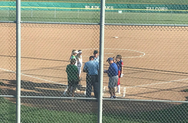 Tri-County Conference softball Tuesday, Oct. 1, 2019, at Falcon Athletic Complex in Wardsville featured Blair Oaks hosting California.