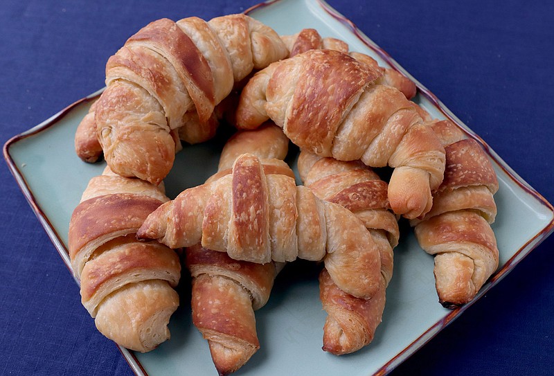 Homemade croissants on Wednesday, June 26, 2019. (Hillary Levin/St. Louis Post-Dispatch/TNS)