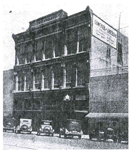 The downtown Dillards/Odwyer-Aherne building will be the subject of this year's Main Street Texarkana Christmas ornament. The release date has yet to be announced. (Submitted photo)
