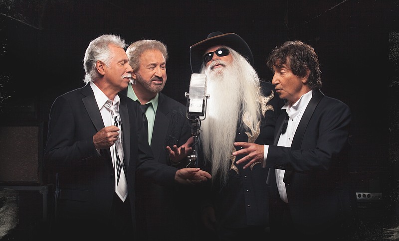 <p style="text-align:right;">Publicity photo of Oak Ridge Boys</p><p><strong>The Oak Ridge Boys will perform Friday at Shawnee Bluff Vineyard. Bass singer Richard Sterban said people have begun to expect the Oak Ridge Boys to return to the Shawnee Bluff Vineyard every fall.</strong></p>