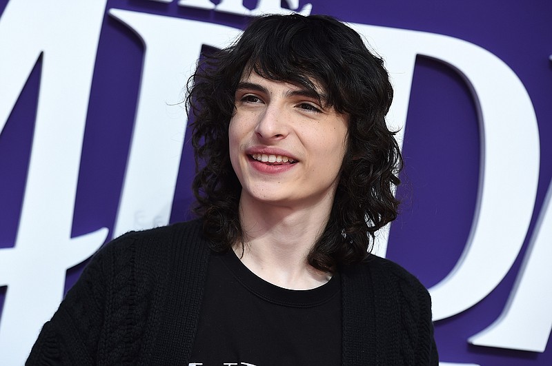 Cast member Finn Wolfhard arrives at the Los Angeles premiere of "The Addams Family," at Westfield Century City on Sunday, Oct. 6, 2019. (Photo by Jordan Strauss/Invision/AP)