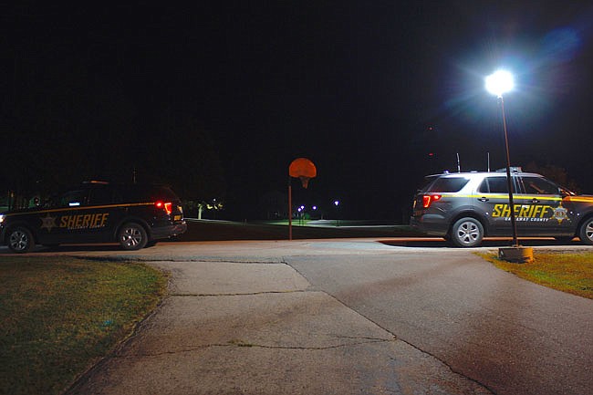 Two Callaway County Sheriff's Office deputies respond to a call at Missouri Girls Town near Calwood. From midnight-6 a.m., the CCSO drops down to having only two deputies patrol the 842-square-mile county.