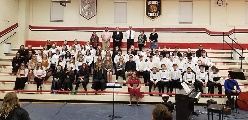 The CCAA Choral Clinic was in Prairie Home on Oct. 29. (Photo courtesy of Amy Odneal)