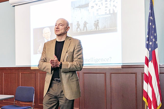 Craig Martin, an expert in international law, lays out his argument for why torture is unlawful, unethical and ineffective at Westminster College. Martin argued the United States' use of "enhanced interrogation techniques" damaged its standing in the international community.