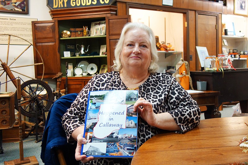 <p>Helen Wilbers/For the News Tribune</p><p>Carolyn Paul Branch edited “It Happened in Callaway,” a new collection of stories and essay about the history of Callaway County and its residents, in honor of the county’s 200th anniversary. The book is on sale now at the Kingdom of Callaway Historical Society.</p>