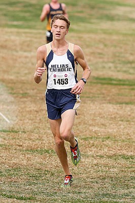 Jack Crull of Helias will be bidding to become a four-time state medalist today.