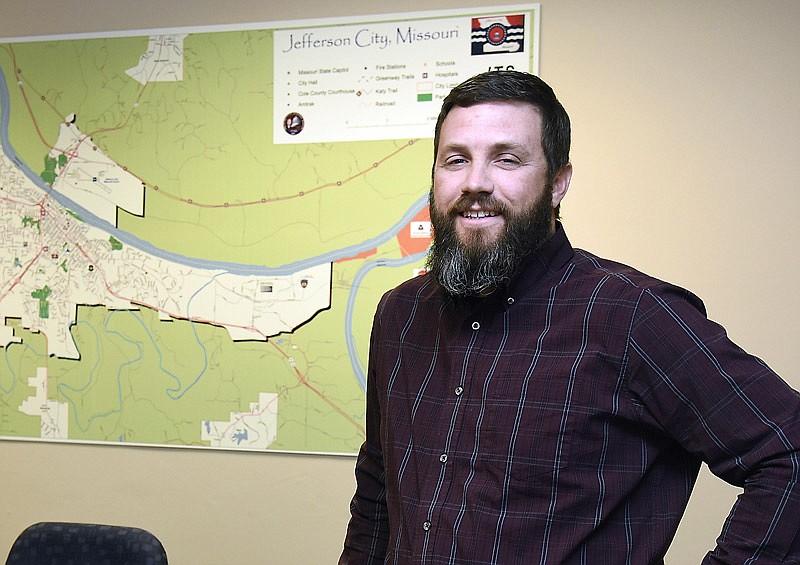 Buster Schrage, GIS manager for Jefferson City. (News Tribune file photo)