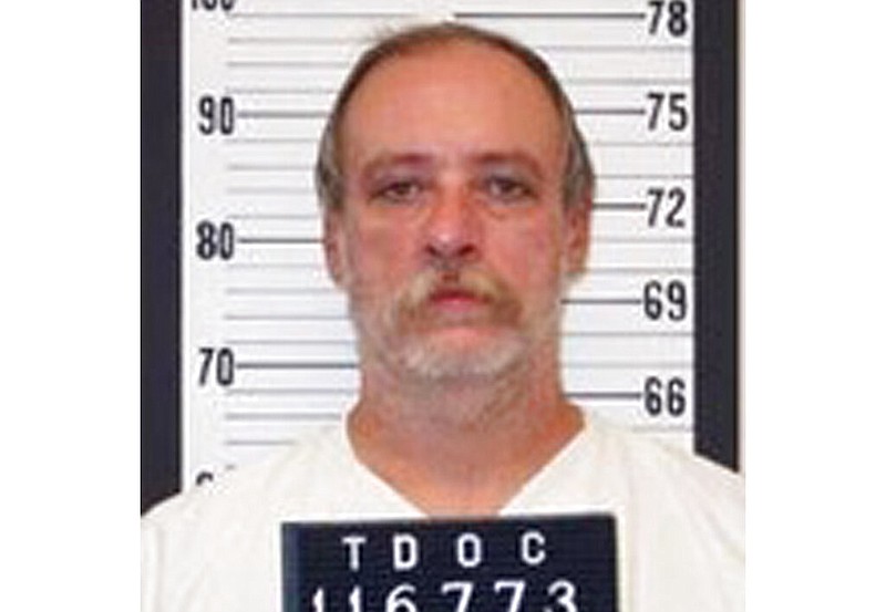 This undated file photo provided by the Tennessee Department of Correction shows death row inmate Sedley Alley. 