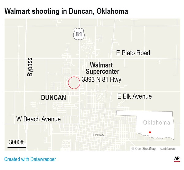 Police chief 3 people killed in Oklahoma Walmart shooting Jefferson