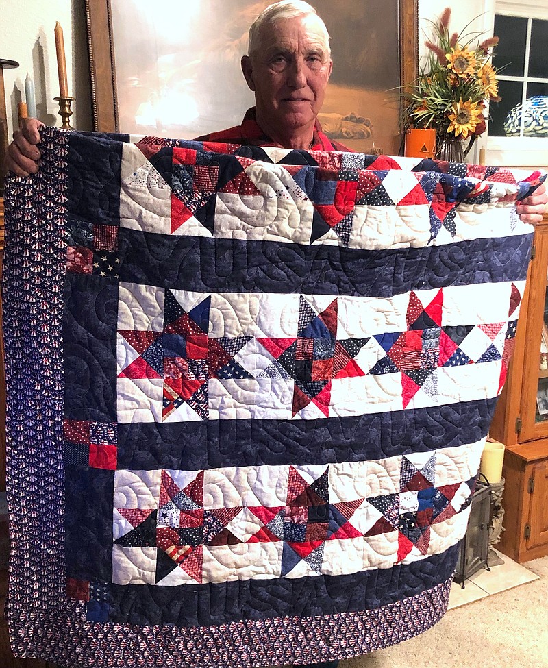Vietnam veteran receives Quilt of Valor