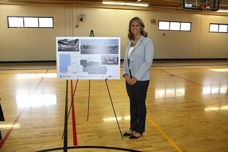 Sara McDaniel, CEO of the YMCA of Callaway County, on Friday unveiled the YMCA's plans for renovation and expansion in 2020 and beyond. The changes have been in the works since 2016.