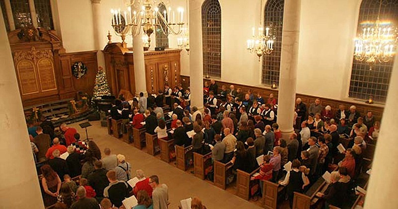 Westminster College will celebrate its annual Festival of Lessons and Carols at 5 p.m. Dec. 8 at the Church of St. Mary the Virgin, Aldermanbury. This is the 36th anniversary for the service, which is free and open to the public. Doors are set to open at 4 p.m.