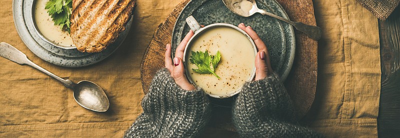 Chilly nights call for cozy bowls of steaming soup (or stew or chili). (AdobeStock)
