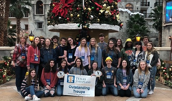 Texas High School Thespian Troupe 2526 has been selected as an Outstanding Troupe Finalists by the Texas Thespians (Submitted Photo)