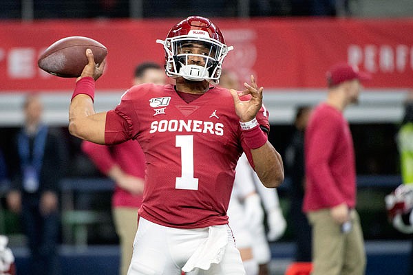 Oklahoma quarterback Jalen Hurts is a finalist for the Heisman Trophy, which will be awarded today.