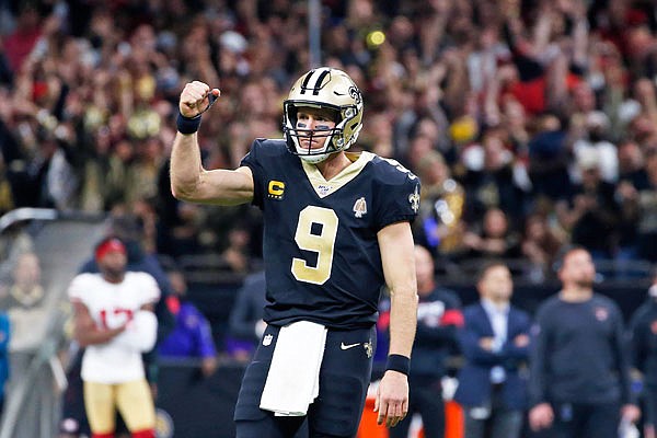 Saints' Brees passes Unitas to set another NFL record