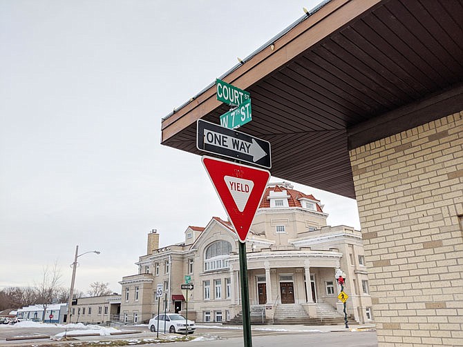 This yield sign is one of several soon to be replaced with stop signs along Court Street. Fulton Police Department officers will provide extra enforcement in the area as locals adjust.
