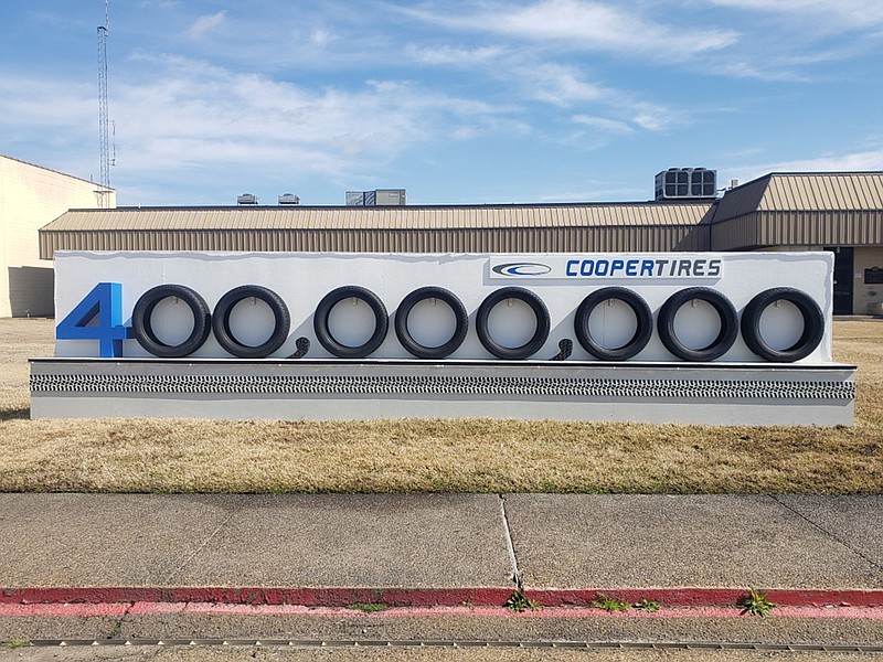 TOP 10 OF 2019 NO. 2 Cooper Tire produces a rolling milestone