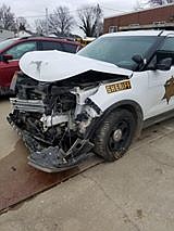 A Moniteau County Sheriff's Office squad car sustained damage in a Dec. 29 accident.