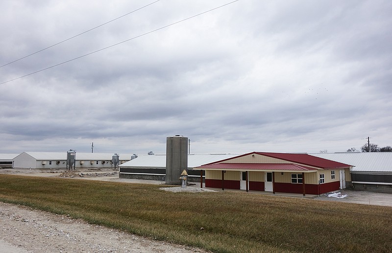 Rich Fohey's farm, located near the Callaway/Boone County line north of Interstate 70, recently came under scrutiny by the Missouri Department of Natural Resources. According to the DNR, the farm qualifies as a Class 1C CAFO but was operating without the proper permit. Fohey said he's working to apply for a permit now.