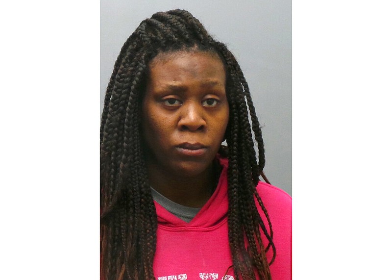 This January 2020 booking photo provided by the St. Louis County Police Department shows Maya Caston. The Missouri mother who said her infant twins were stillborn has been charged with killing her children. (St. Louis County Police Department via AP)