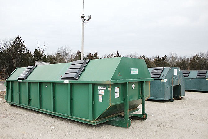Holts Summit's recycling bins, located at 282 S. Greenway, will be taken away by Jan. 31.