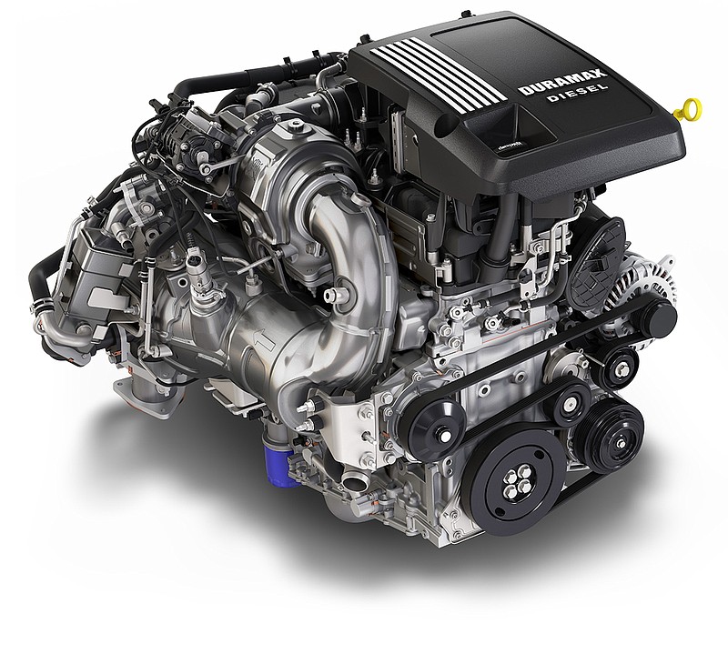 The Chevrolet Silverado's all-new 3.0L Duramax inline-six turbo-diesel engine offers segment-leading torque and horsepower, in addition to a focus on fuel economy and capability. (GM/TNS)