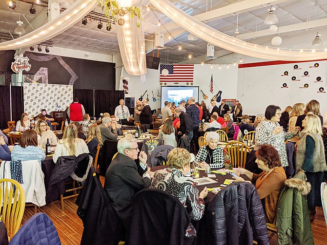 Despite a steady sifting of snow falling outside, scores of Callaway County businesspeople and local leaders came out to enjoy the 2020 Callaway Chamber of Commerce annual Banquet. This year's theme, "Rock Around the Clock," reflected 200 years of county history.