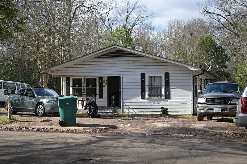 A call of s shooting at 2305 Spruce came in Friday morning. When officers first arrived at the scene, they saw a black male running from the house and pursued him back toward the railroad tracks. A perimeter has been set. The victim is 32-year-old male with multiple gunshot wounds who is in stable condition. 
