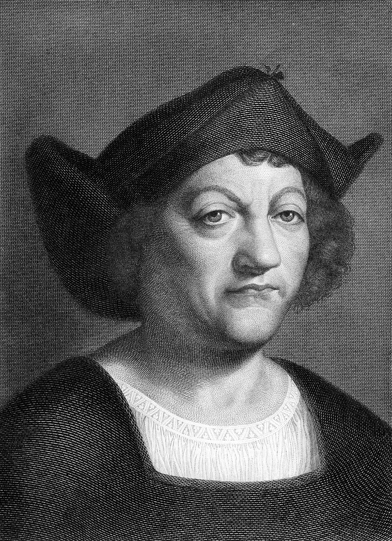 Christopher Columbus (1451-1506) on engraving from 1851 by I.W.Baumann and published in The Book of the World, Germany, 1851. (Dreamstime/TNS)