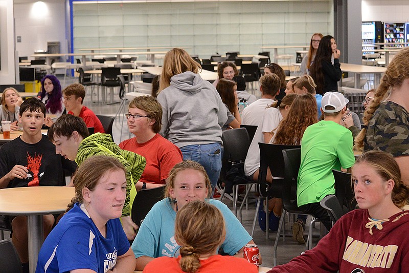 Students gather for trivia at Capital City High School in October. The Jefferson City Special Education Parent Teacher Association will host a trivia night fundraiser from 6-10 p.m. Jan. 31 at the Turkey Creek Golf Center. 