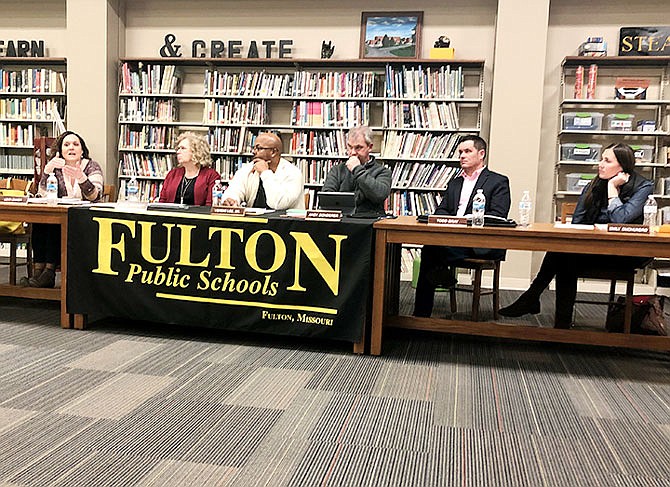 FILE: Fulton Board of Education board President Emily Omohundro and Vice President Todd Gray have filed for re-election.