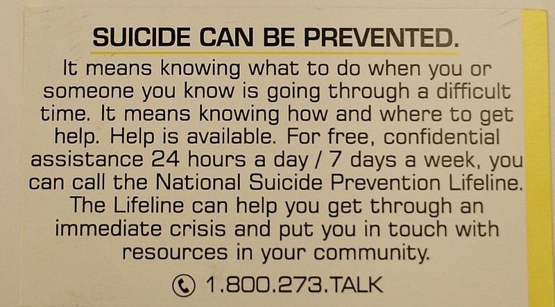 One way the Department of Mental Health has reached out to rural residents (to let them know about what resources are available) is through business cards left at markets, convenience stores, grain suppliers, barber shops and other sites. The back discusses recognition of risk factors and how to seek help. The cards are small and discreet.