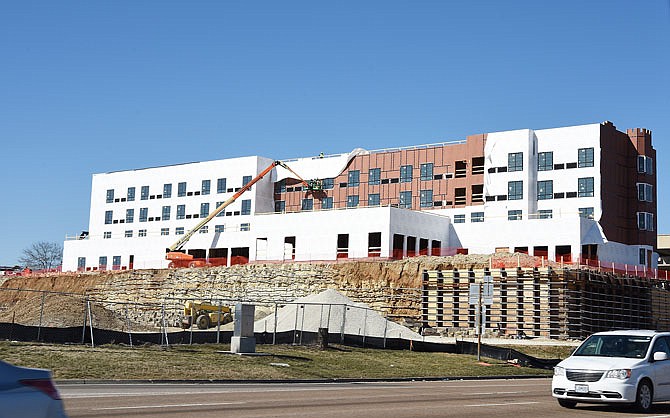 The Courtyard by Marriott going in at the intersection of U.S. 50 and Missouri Boulevard, the former location of St. Mary's Hospital, will add to the number of available hotel rooms in Jefferson City. In addition to these new hotel rooms, talk about adding a convention center continues, with the possibility of even more hotel construction.
