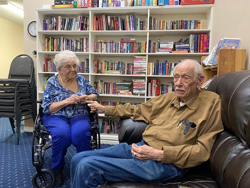 Don and Lily Preston met in Germany and have been married 72 years.