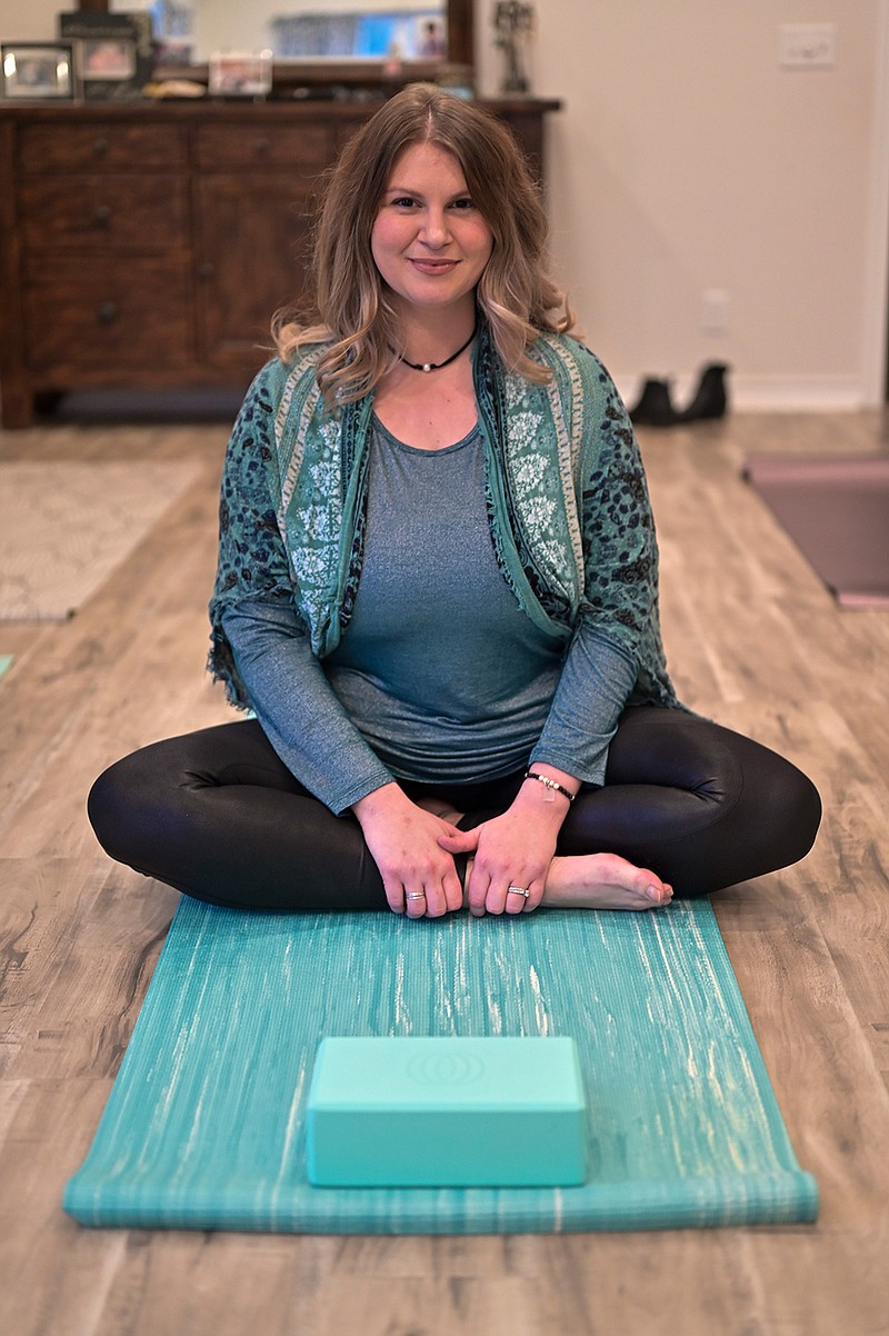 Jessica McCarty's goal is to use yoga to "help people heal."
