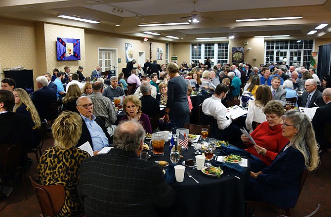 Diners at the 115th annual Kingdom of Callaway Supper enjoyed a meal of turkey, ham and all the classic sides. At least 300 Callawegians gathered Tuesday at William Woods University for the annual event.