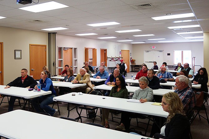 Representatives from organizations and schools across the county gathered Friday to hear an update on the latest COVID-19 advice at the Callaway County Health Department. The CCHD is planning weekly meetings during the outbreak.      