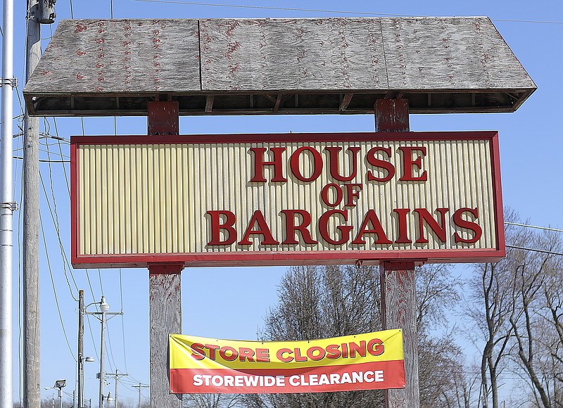Liv Paggiarino/News Tribune

After 61 years, House of Bargains is dramatically reducing the size of its business. The only department that will remain open is the House of Bargains Rent-It Center. 