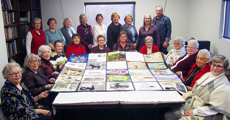 <p>Submitted photo</p><p>Callaway County is celebrating its 200 years of existence with arts and crafts. The Kingdom of Callaway Historical Society debuted this quilt, created by local quilters, in January. Now they’re calling on other creative types around the county to submit wall hangings for an exhibit May 30 at the Bicentennial Bash.</p>