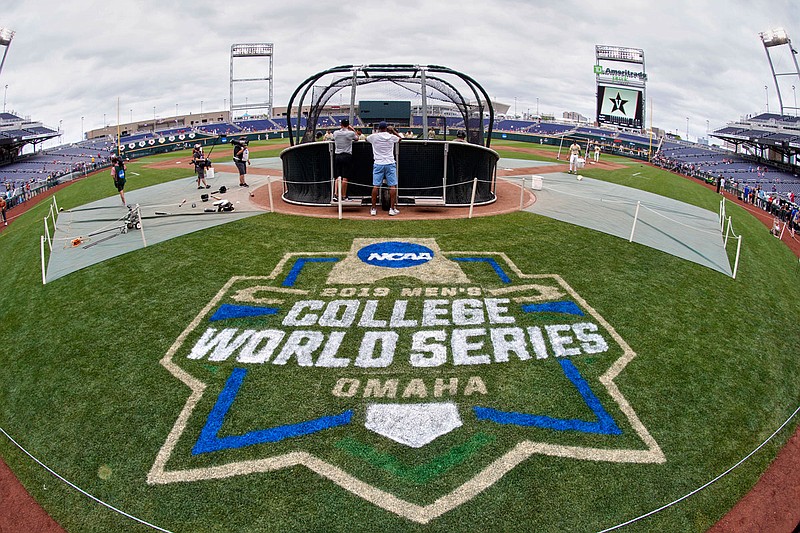 what time is the first game of the college world series