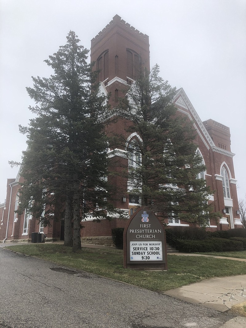 <p>Olivia Garrett/Fulton Sun </p><p>First Presbyterian Church of Fulton is one of several local churches considering how to handle COVID-19.</p>