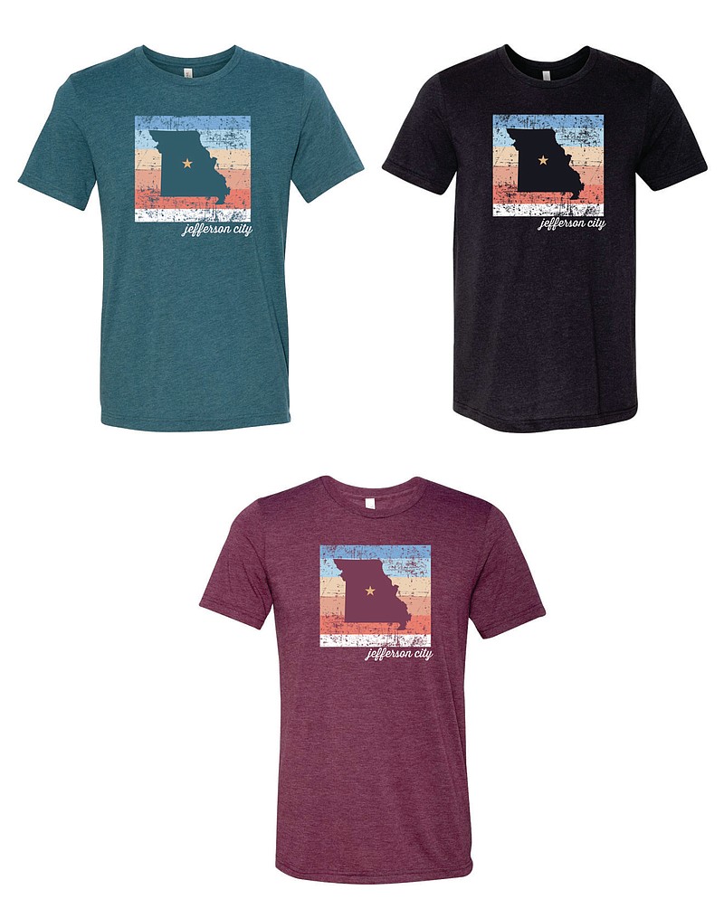 <p>Submitted</p><p>Jefferson City T-shirts are avaliable for $20 in three colors. $15 of each T-shirt goes to the local business of the buyer’s choice.</p>