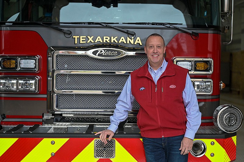 Pastor Craig Jenkins, head pastor of Beech Street First Baptist Church, shares his ministry with the Texarkana, Arkansas, Fire Department. Having an affinity for the fire service since he was a child, he has found the Lord had a purpose for that instinct as he offers spiritual counsel for the men and women of the Arkansas-side department. It is a blessing to serve them, he said, but it was a challenge learning how to fit in their community.
